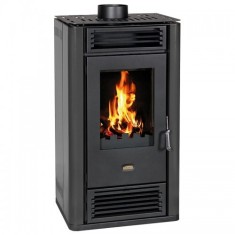 Soba pe lemne, Prity K3 GT D, metalica, 2,5 kg/h, 540 x 390 x 960 - Negru