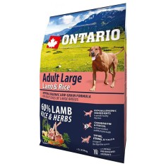 ONTARIO Adult Large - lamb &amp;amp;amp; rice 2,25 kg foto