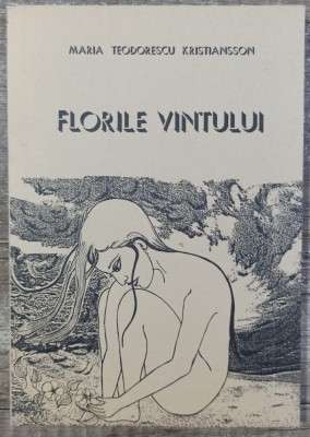 Florile vantului - Maria Teodorescu Kristiansson// semnatura autoarei foto