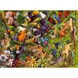 Puzzle Animale In Padurea Tropicala, 200 Piese, Ravensburger
