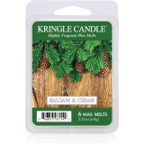 Kringle Candle Balsam &amp; Cedar ceară pentru aromatizator 64 g