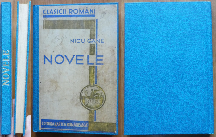 Nicu Gane , Novele , 1933