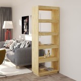 VidaXL Bibliotecă/Separator cameră, 60x35x167 cm, lemn masiv pin