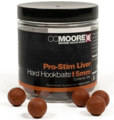 Boilies CC Moore Pro Stim Hard Hookbaits, Liver, 24mm foto