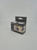 Dop Anal Hearty Buttplug, Small, Auriu/Negru, Passion Labs