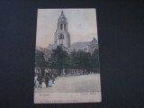 Piața Mare din Arnhem - Carte Poștală Olanda (cel mai probabil din perioada 1910&ndash;1940)