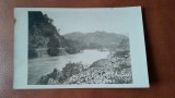 Carte postala, Defileul Oltului, 1930