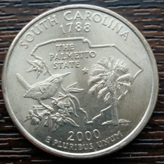 (M2377) MONEDA SUA - QUARTER DOLLAR 2000, LIT. P - SOUTH CAROLINA