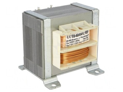 Transformator de Alimentare 40VA 230VAC 15V x2 1,35A x2 foto