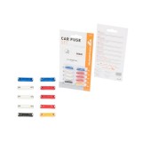 Set 10 sigurante auto Automax fuzibile cilindrice 5-25A AutoDrive ProParts