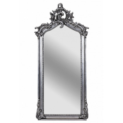 Oglinda Jugendstil din cristal cu o rama argintie cat231 foto