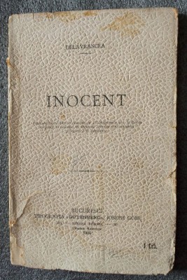 Barbu Delavrancea - Inocent. Pledoarie &amp;icirc;n procesul... (ediție princeps, 1904) foto