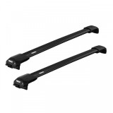 Bare transversale Thule Evo Raised Edge Black pentru Peugeot 505 Break 1982-1992