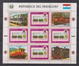 PARAGUAY 1988 LOCOMOTIVE MI. KLB 4185 MNH, Nestampilat