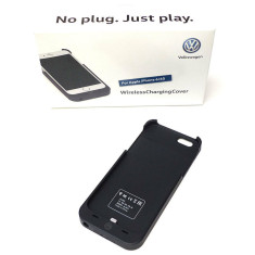Husa Telefon Cu Incarcator Iphone 6/6S Pentru Incarcare Wireless Oe Volkswagen Negru 000051435AE