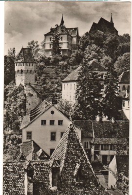 CPIB 16894 CARTE POSTALA - VEDERE DIN SIGHISOARA, RPR foto