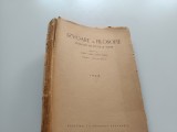 IZVOARE DE FILOSOFIE 1942 STUDII ȘI TEXTE: NAE IONESCU, M. VULCANESCU, C. NOICA