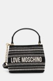 Love Moschino geantă culoarea negru, JC4240PP0MKO100A
