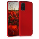 Husa pentru Samsung Galaxy S20 Plus, Silicon, Rosu, 51220.36, Carcasa, Kwmobile