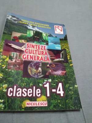 SINTEZE CULTURA GENERALA CLASELE 1-4 VASILICA GHEORGHE foto