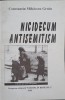 Nicidecum Antisemitism - Constantin Mihaescu-Gruiu, 1996, Gruparea Culturala Europa in Romania, Istorie, 69 pagini