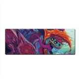 Mousepad Profesional pentru Gaming, 90 x 40 cm, Baza Cauciucata si Cusaturi Laterale, Compatibil Laptop sau Calculator, Premium, Anime Wild Monster, C