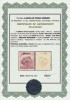 Oradea 1919 eroare 3 Bani seceratori MP sursarj dublu cu atest Szegedi L. MNH, Nestampilat