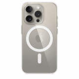 Cumpara ieftin Husa de protectie Apple Clear Case cu MagSafe pentru iPhone 15 Pro, Transparent