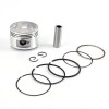 Piston + Segmenti Scuter Kymco 4T 80cc, 47mm, Bolt 13mm, TMMP. Compatibil si ATV 107cc