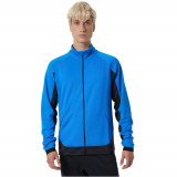 Jachete New Balance R.W.T. Grid Knit Jacket MJ21053SBU albastru