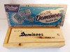 Joc Domino Retro Ridley&#039;s, Cutie Lemn 16x6x4cm, Joc Board Games Educativ