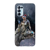 Husa compatibila cu Oppo A54s, Viceversa, model Lifeline Apex Legend, Silicon, TPU, Transparent, Carcasa