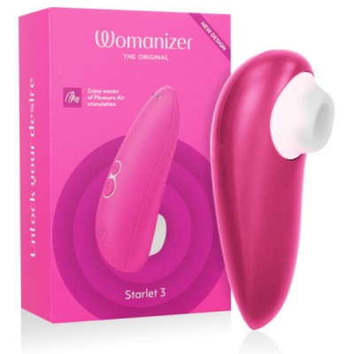WOMANIZER - STARLET 3 CLITORAL STIMULATOR PINK foto