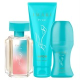 Cumpara ieftin Set Parfum Avon Imari Free dama: Apa de Toaleta 50ml, Lotiune Corp 125ml, Deodorant 50ml