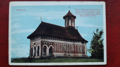 Suceava-Biserica Adormirii Maicei Domnului-C.P.necirc.-Rara foto