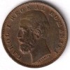 * Moneda 1 ban 1900 "O" si "R" intrerupt 1617, Bronz