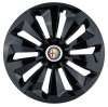 Set 4 capace roti Fox negru R16 pentru gama auto Alfa Romeo, Autohelix MSA