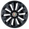 Set 4 capace roti Fox negru R16 pentru gama auto Alfa Romeo