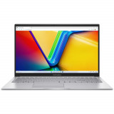 Laptop Asus Vivobook 15 X1504ZA, 15.6&quot;, Full HD, Intel Core i7-1255U, 8GB RAM, 512GB SSD, Intel Iris Xe, No OS, Cool Silver