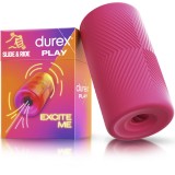 Masturbator Durex SLIDE &amp; RIDE, Elastic, Rezistent la Apa, Texturat, Husa Inclusa