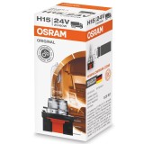 Bec Auto OSRAM H15 24V 60/20W Halogen Faza Lunga PGJ23T-1 Original