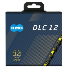 Lant KMC DLC 12 Negru - Galben 126 z foto