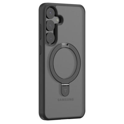 Husa pentru Samsung Galaxy S25 - Torras Ostand Series - Black foto