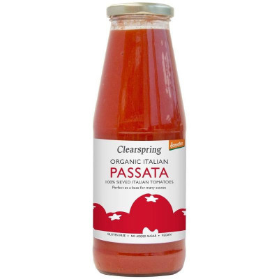 Sos de Rosii Passata Eco Demeter 700gr Clearspring foto