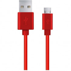 Cablu Esperanza EB143R cablu MICRO USB 2.0 la USB 2.0 red foto