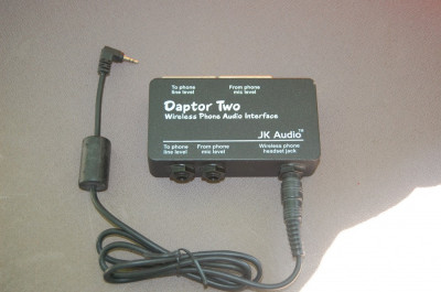 Wireless phone audio Interface JK AUDIO Daptor Two foto