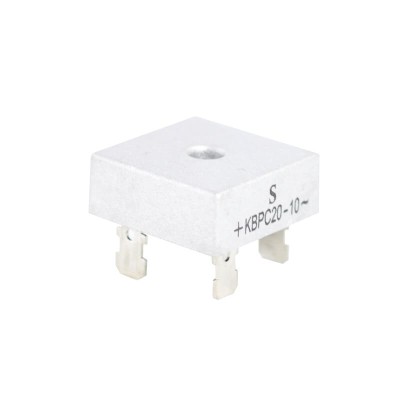 Punte redresoare elSales, ELS-KBP-2010, 25A, cu racire, Dimensiuni 23x23x21mm foto