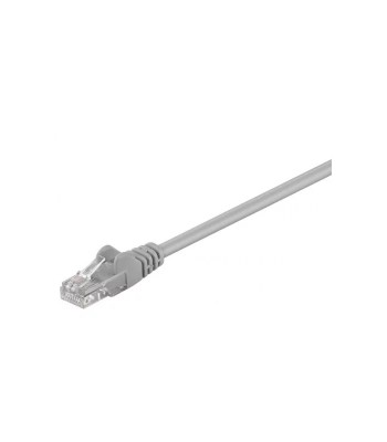 Cablu UTP 30m CCA patchcord retea CAT5e 2x RJ45 neecranat gri Goobay foto