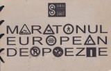 Maratonul European de Poezie 2007 Romana Carte Poezie Coperta Cartonata Stare Buna 16x24cm