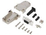 Conector D-Sub 15-Pin Mamă Lipire pe Cablu Gold